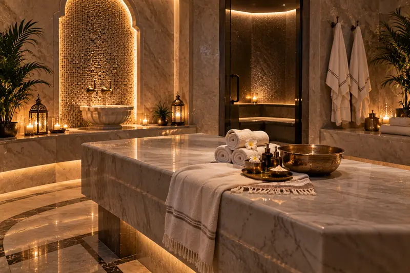 Moroccan bath room